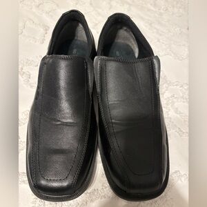 George faux leather slip on dress shoes